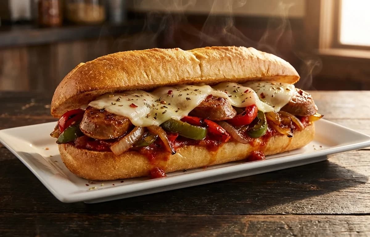 Sausage and Peppers Sub
