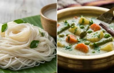 Semige with Vegetable Kurma