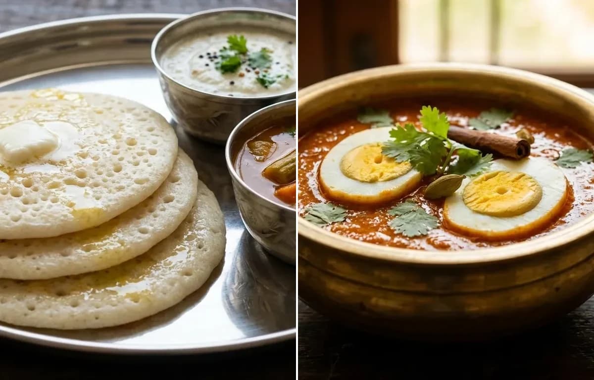 Set Dosa with Egg Salna