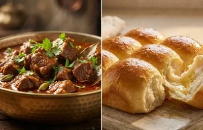 Seyal Mutton with Ladi Pav