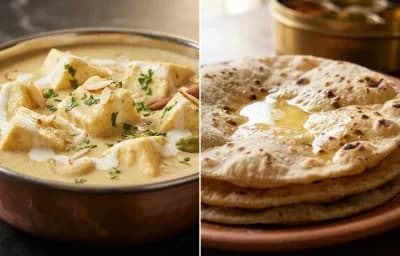 Shahi Paneer with Roti