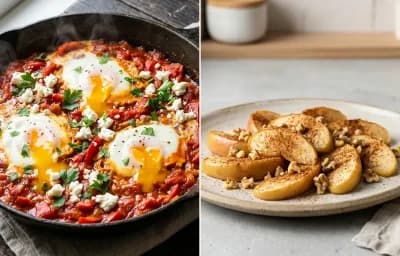 Shakshuka with Apple With Cinnamon