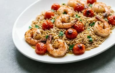 Sheet Pan Shrimp Mediterranean Diet