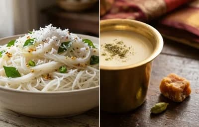 Shevai with Sweetened Coconut Milk