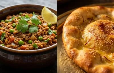Soya Keema with Taftan