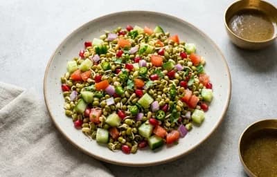 Sprouted Moong Salad