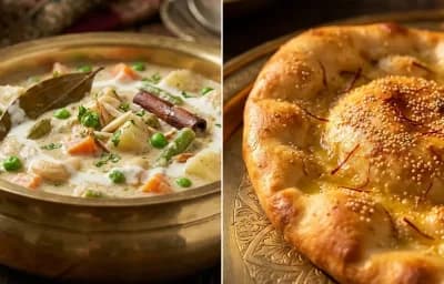 Subz Korma with Taftan
