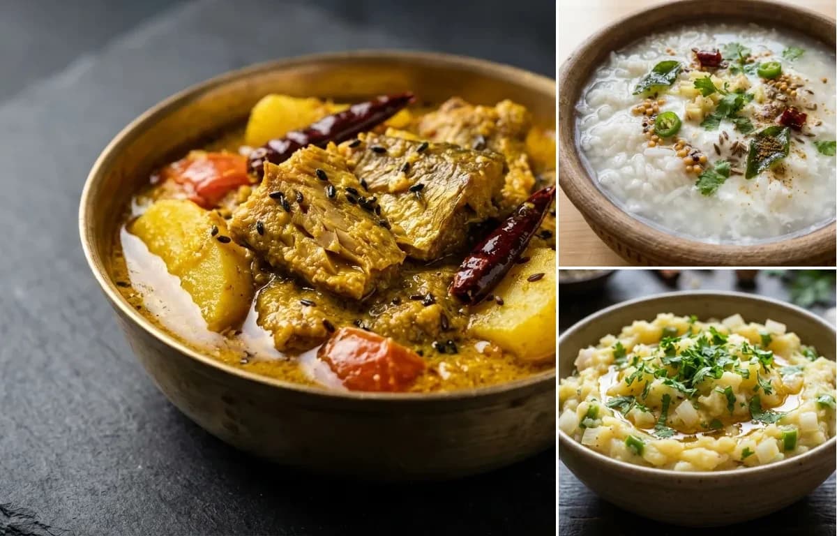 Sukhua Rai, Pakhala and Aloo Bharta