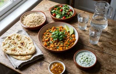 Sweet Potato and Chickpea Curry