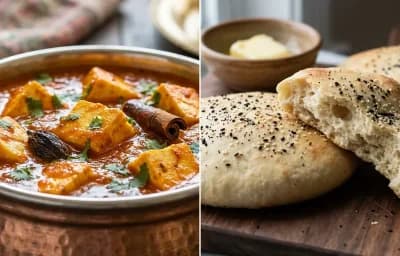 Tamatar Chaman with Lavasa Bread