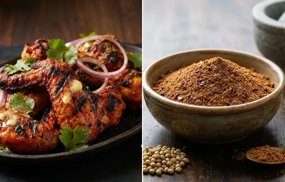Tandoori Chicken Wings with Chaat Masala
