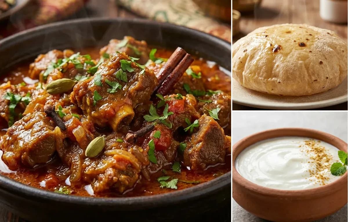 Taryal Teewan, Phulka and Dahi