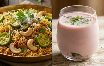 Tendli Bhaat with Sol Kadhi