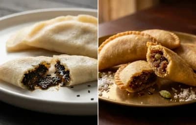 Til Pitha with Narikol Pitha