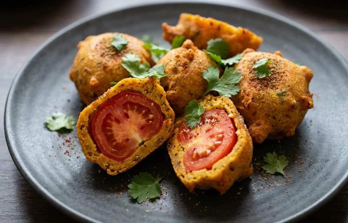 Tomato Bhajiye