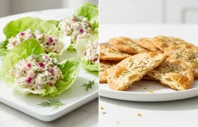 Tuna Salad in Lettuce Cups