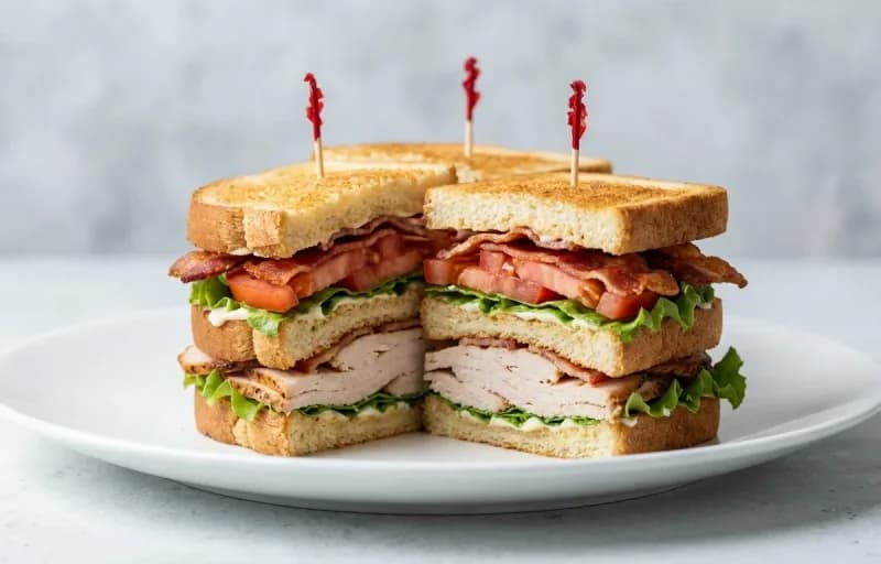 Turkey Club Sandwich