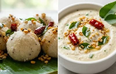 Undi with Coconut Chutney