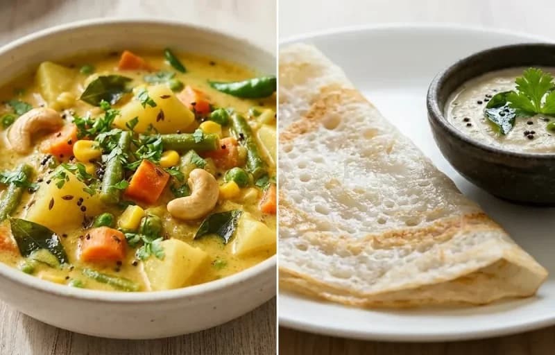 Valval with Neer Dosa