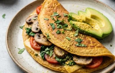 Vegan Chickpea Flour Omelette