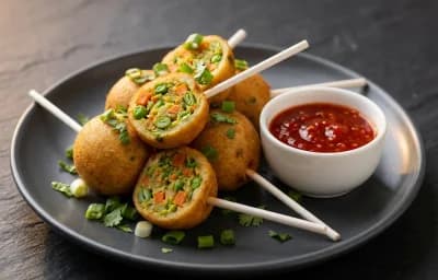 Vegetable Lollipop