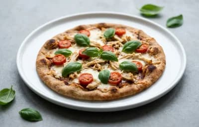 Whole Wheat Flatbread Pizza