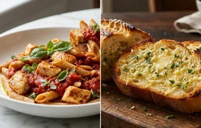 Whole Wheat Pasta with Chicken and Marinara