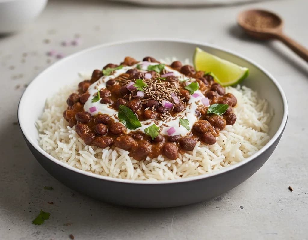 Black Bean Bowl with Rice