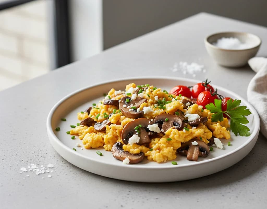 Mushroom Egg Scramble