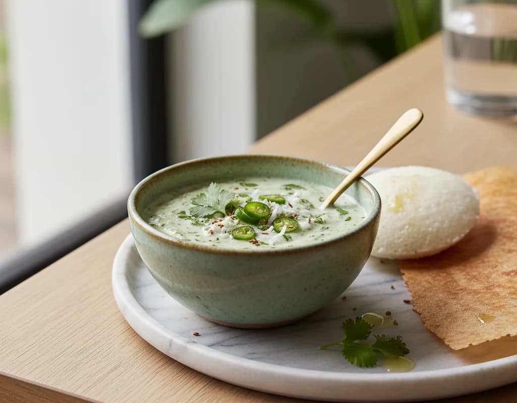 Cilantro Coconut Chutney