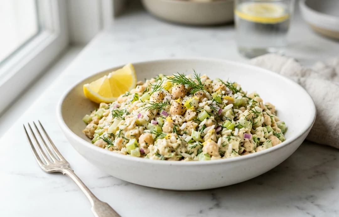 10-Minute Chickpea Tuna Salad