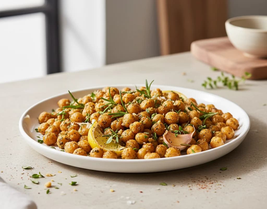 Herb Roasted Chickpeas