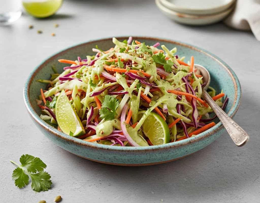 Lime Cilantro Slaw