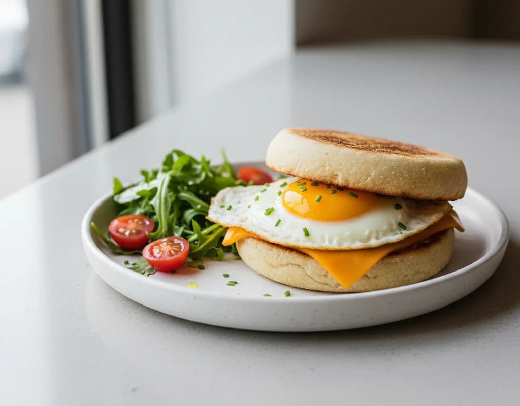 Egg and Cheese English Muffin