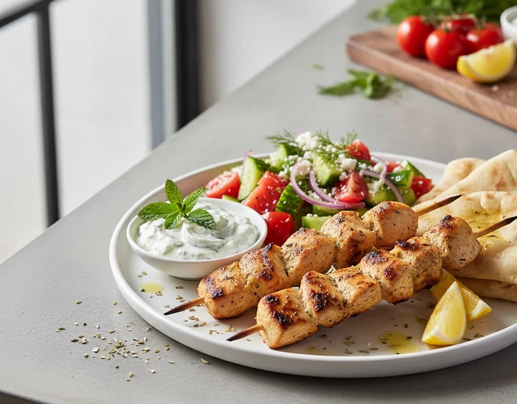 Greek Chicken Souvlaki