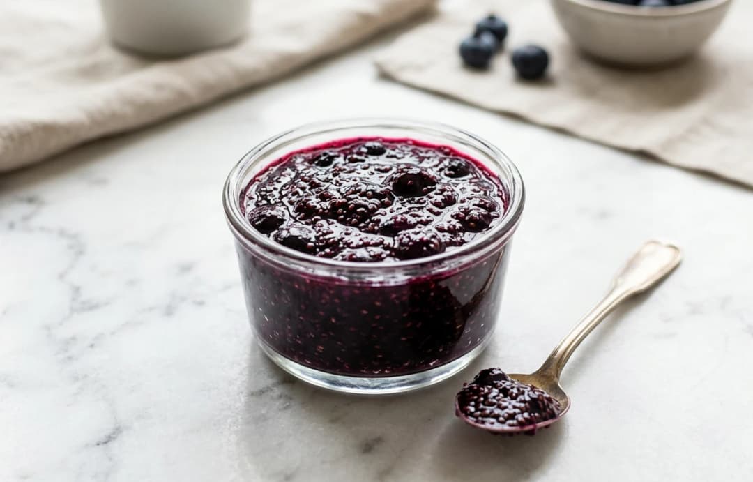 2-Ingredient Blueberry Chia Jam
