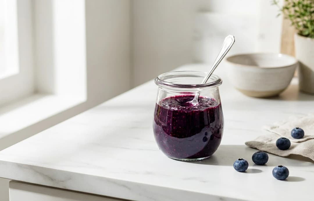 2-Ingredient Blueberry Jam