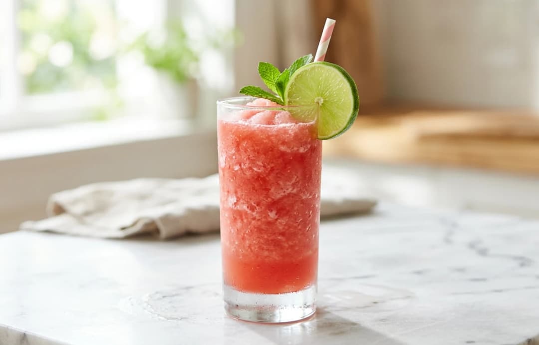 2-Ingredient Watermelon Slushie