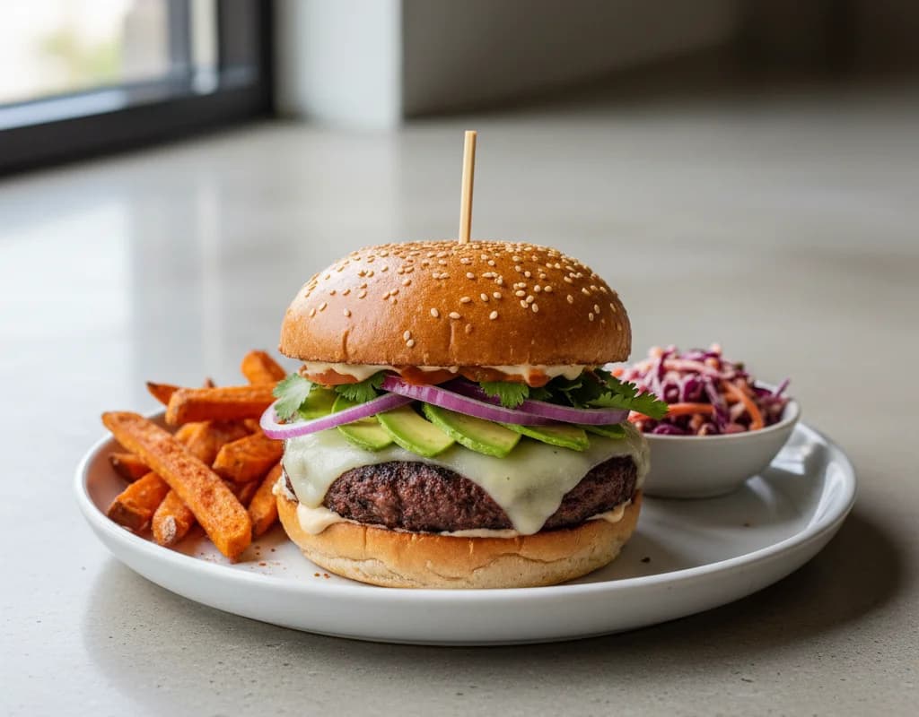 Black Bean Sandwich