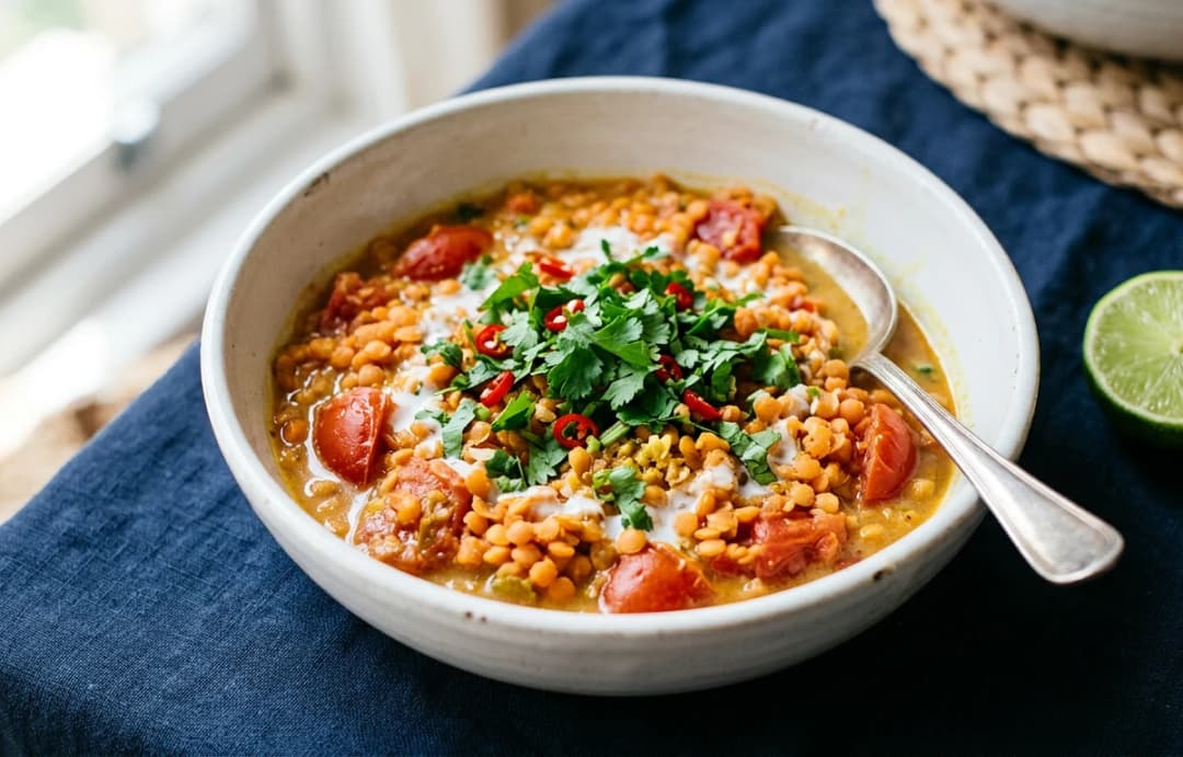 30-Minute Coconut Lentil Curry