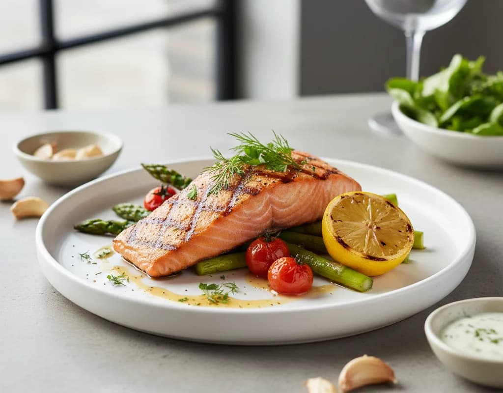 Grilled Salmon