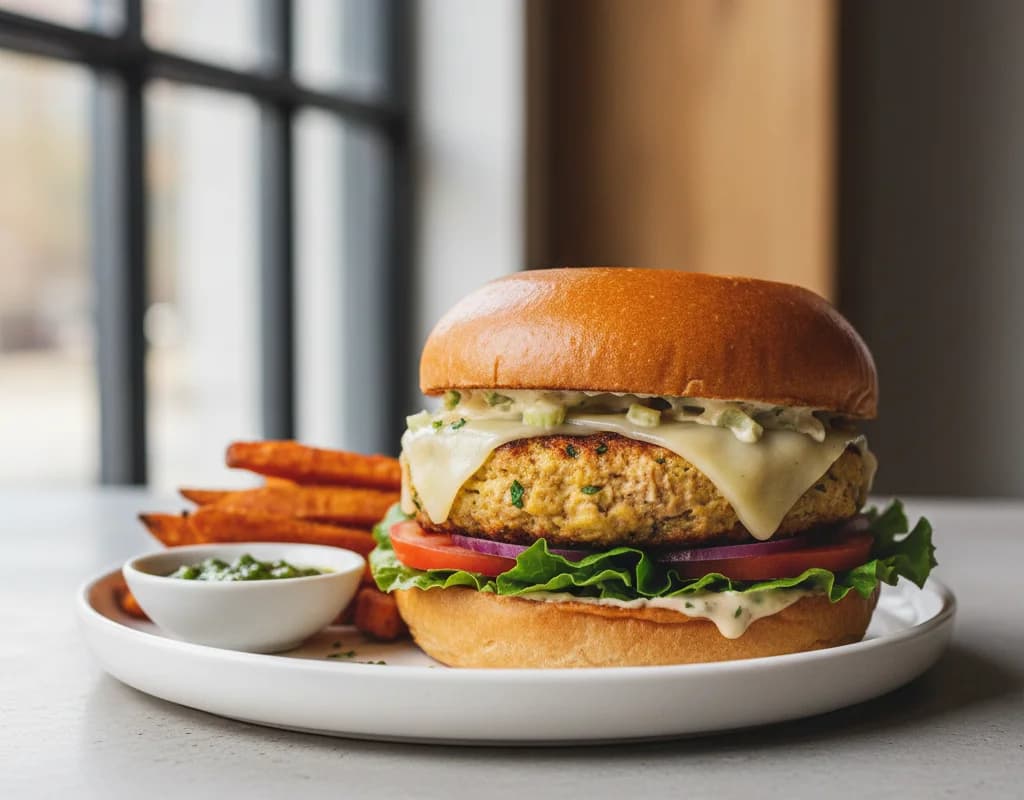Chickpea Tuna Melt