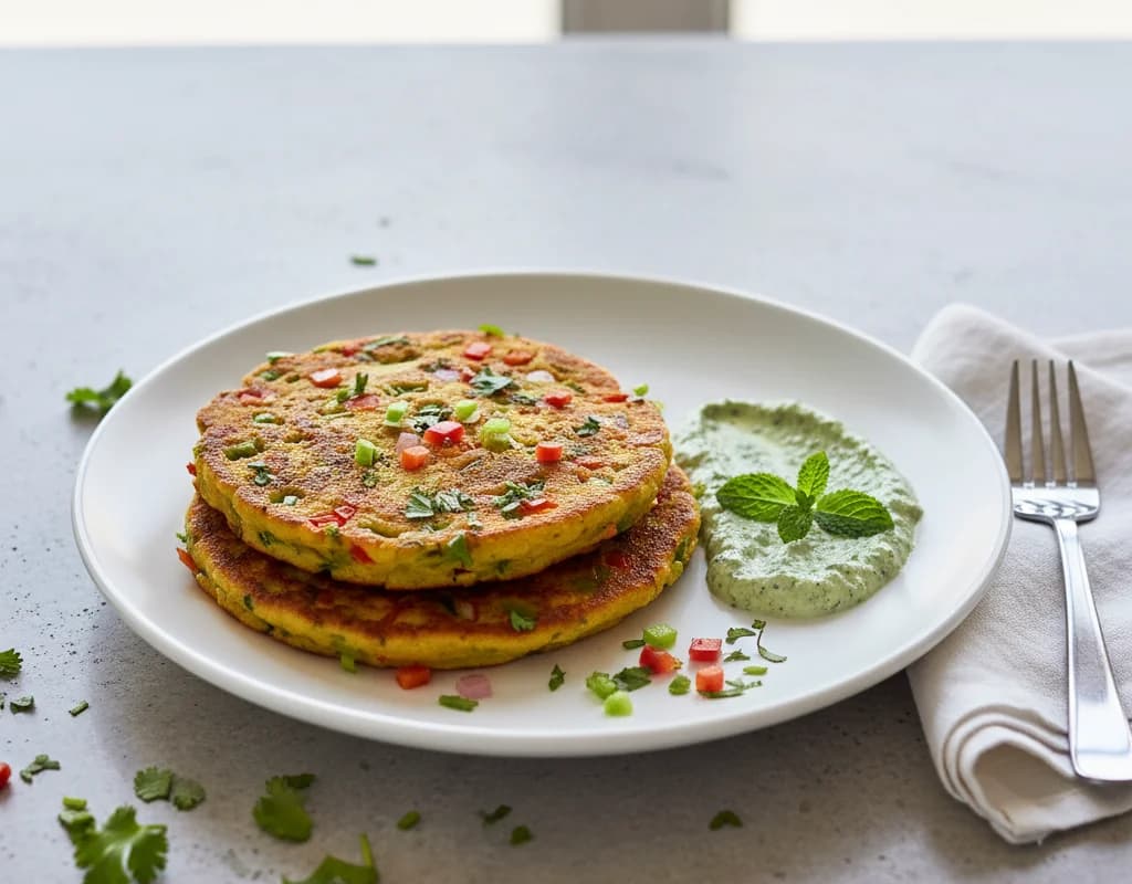Suji Vegetable Chilla
