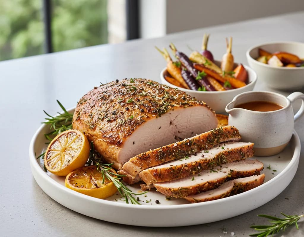 Herb-Baked Turkey Breast