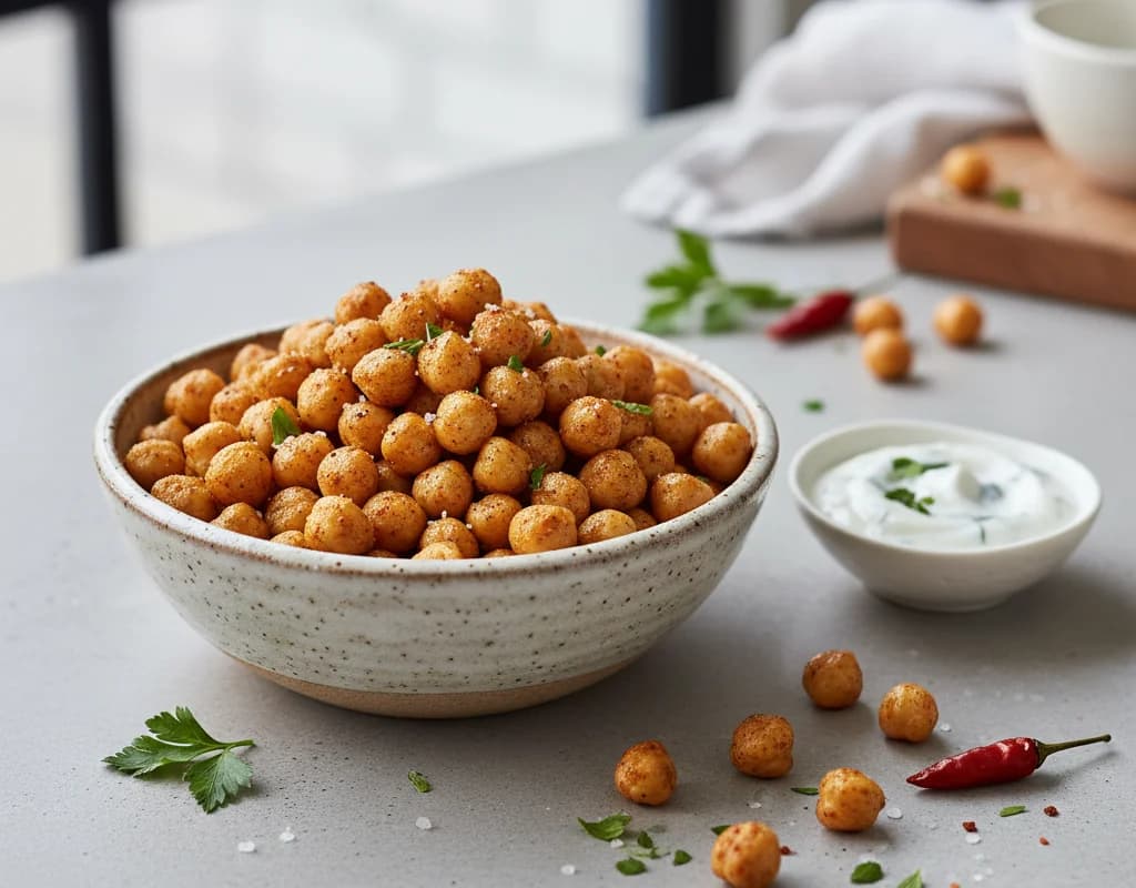 Roasted Chickpeas Snack