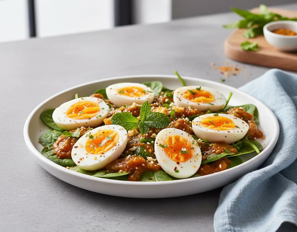 Boiled Eggs Plate