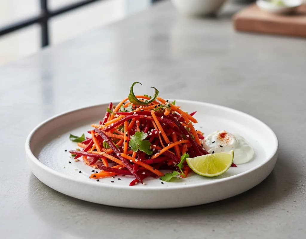 Beetroot Carrot Salad