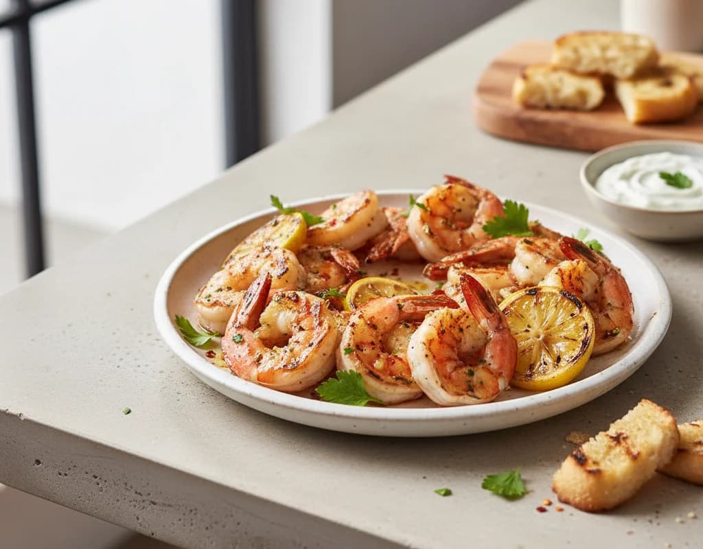 Lemon Garlic Shrimp