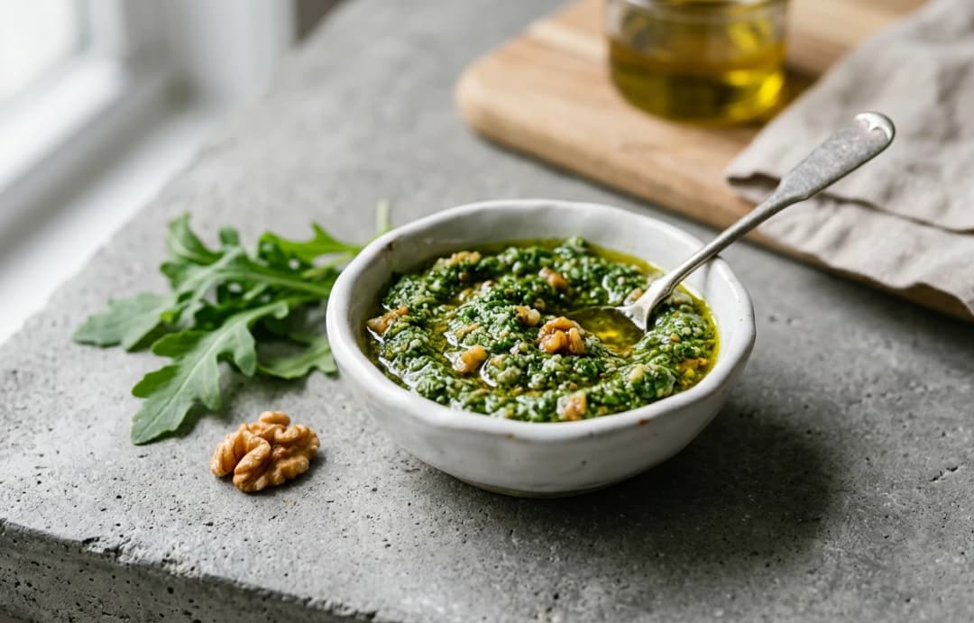 5-Minute Arugula Pesto