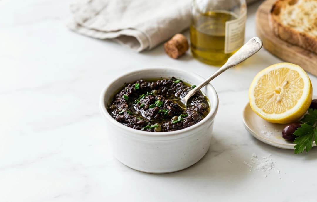 5-Minute Black Olive Tapenade